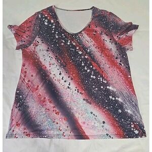 Shein Curve Women's 0XL Short-Sleeve Shirt